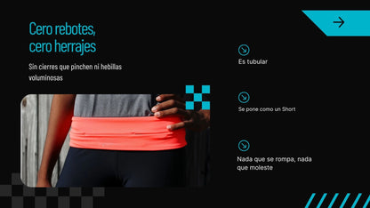 Riñonera Movlock — Sin rebote real