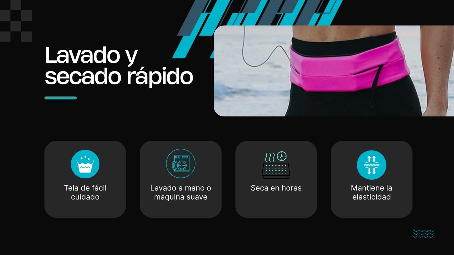 Riñonera Movlock — Sin rebote real